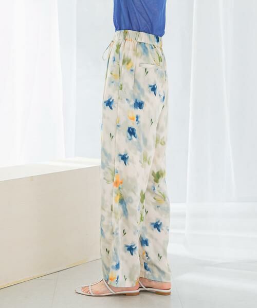 URBAN RESEARCH ROSSO / アーバンリサーチ ロッソ その他パンツ | フラワープリントイージーパンツ | 詳細7