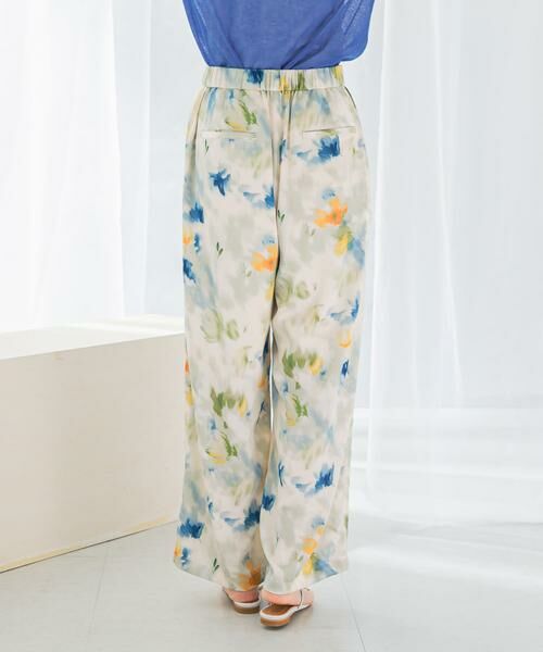 URBAN RESEARCH ROSSO / アーバンリサーチ ロッソ その他パンツ | フラワープリントイージーパンツ | 詳細8