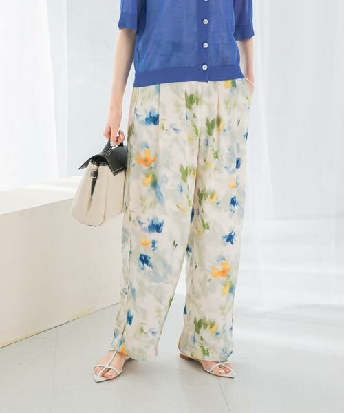 URBAN RESEARCH ROSSO / アーバンリサーチ ロッソ その他パンツ | フラワープリントイージーパンツ(その他1)