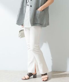 URBAN RESEARCH ROSSO / アーバンリサーチ ロッソ その他パンツ | 『UR TECH ひやサラクール』F by ROSSO　スリットフレアパンツ