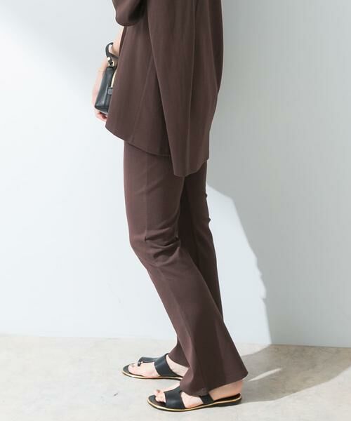 URBAN RESEARCH ROSSO / アーバンリサーチ ロッソ その他パンツ | 『UR TECH ひやサラクール』F by ROSSO　スリットフレアパンツ | 詳細2