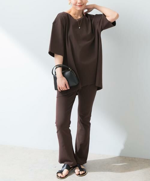 URBAN RESEARCH ROSSO / アーバンリサーチ ロッソ その他パンツ | 『UR TECH ひやサラクール』F by ROSSO　スリットフレアパンツ | 詳細3