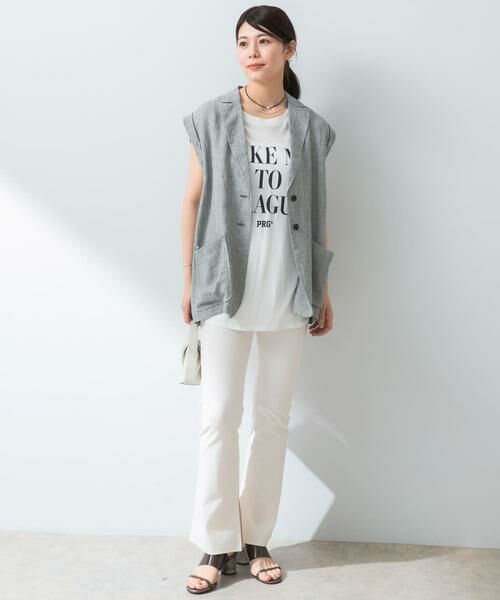 URBAN RESEARCH ROSSO / アーバンリサーチ ロッソ その他パンツ | 『UR TECH ひやサラクール』F by ROSSO　スリットフレアパンツ | 詳細19