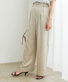 URBAN RESEARCH ROSSO / アーバンリサーチ ロッソ その他パンツ | F by ROSSO　サテンイージーパンツ