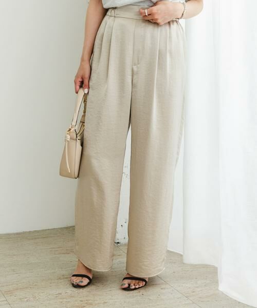 URBAN RESEARCH ROSSO / アーバンリサーチ ロッソ その他パンツ | F by ROSSO　サテンイージーパンツ | 詳細22