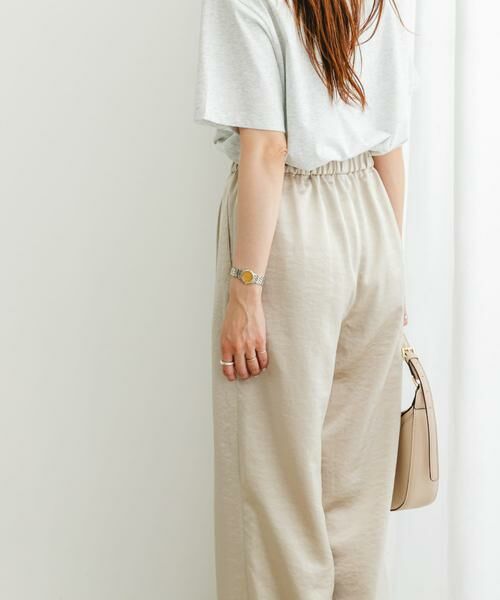 URBAN RESEARCH ROSSO / アーバンリサーチ ロッソ その他パンツ | F by ROSSO　サテンイージーパンツ | 詳細24