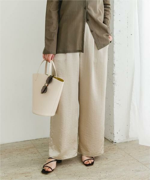 URBAN RESEARCH ROSSO / アーバンリサーチ ロッソ その他パンツ | F by ROSSO　サテンイージーパンツ | 詳細26