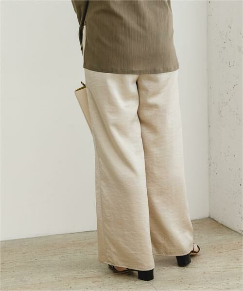 URBAN RESEARCH ROSSO / アーバンリサーチ ロッソ その他パンツ | F by ROSSO　サテンイージーパンツ | 詳細29