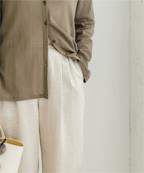 URBAN RESEARCH ROSSO / アーバンリサーチ ロッソ その他パンツ | F by ROSSO　サテンイージーパンツ | 詳細30