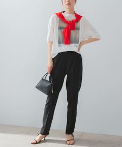 URBAN RESEARCH ROSSO / アーバンリサーチ ロッソ その他パンツ | 『UR TECH DRYLUXE』F by ROSSO　センタープレスストレートパンツ