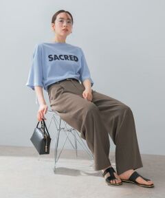 URBAN RESEARCH ROSSO / アーバンリサーチ ロッソ その他パンツ | 『UR TECH DRYLUXE』F by ROSSO　タックワイドパンツ