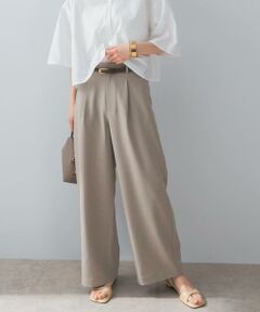 URBAN RESEARCH ROSSO / アーバンリサーチ ロッソ その他パンツ | 『UR TECH DRYLUXE』F by ROSSO　タックワイドパンツ