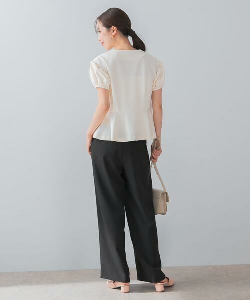 URBAN RESEARCH ROSSO / アーバンリサーチ ロッソ その他パンツ | 『UR TECH DRYLUXE』F by ROSSO　タックワイドパンツ | 詳細24