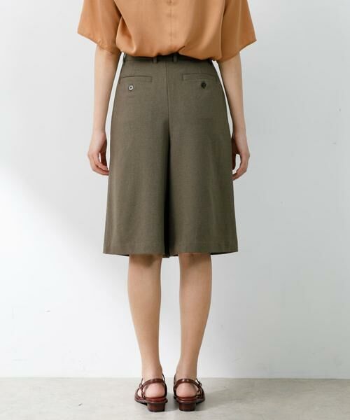 URBAN RESEARCH ROSSO / アーバンリサーチ ロッソ ショート・ハーフ・半端丈パンツ | 『UR TECH DRYLUXE』F by ROSSO　タックハーフパンツ | 詳細7