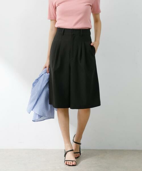 URBAN RESEARCH ROSSO / アーバンリサーチ ロッソ ショート・ハーフ・半端丈パンツ | 『UR TECH DRYLUXE』F by ROSSO　タックハーフパンツ | 詳細18