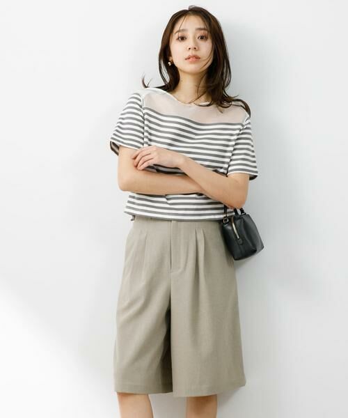 URBAN RESEARCH ROSSO / アーバンリサーチ ロッソ ショート・ハーフ・半端丈パンツ | 『UR TECH DRYLUXE』F by ROSSO　タックハーフパンツ | 詳細26