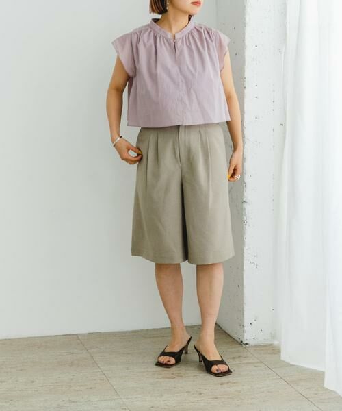 URBAN RESEARCH ROSSO / アーバンリサーチ ロッソ ショート・ハーフ・半端丈パンツ | 『UR TECH DRYLUXE』F by ROSSO　タックハーフパンツ | 詳細29