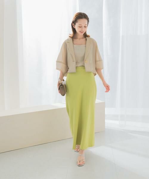 URBAN RESEARCH ROSSO / アーバンリサーチ ロッソ スカート | 接触冷感リネン混バイヤススカート | 詳細3