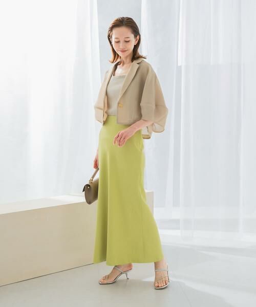 URBAN RESEARCH ROSSO / アーバンリサーチ ロッソ スカート | 接触冷感リネン混バイヤススカート | 詳細4