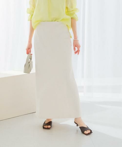 URBAN RESEARCH ROSSO / アーバンリサーチ ロッソ スカート | 接触冷感リネン混バイヤススカート | 詳細11
