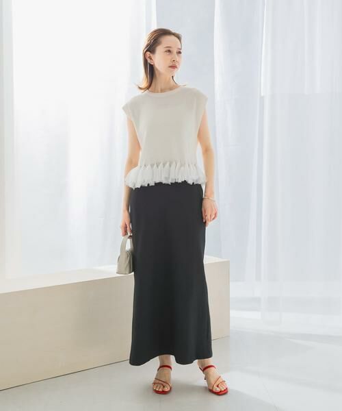 URBAN RESEARCH ROSSO / アーバンリサーチ ロッソ スカート | 接触冷感リネン混バイヤススカート | 詳細17