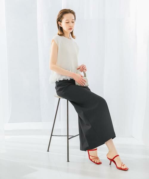 URBAN RESEARCH ROSSO / アーバンリサーチ ロッソ スカート | 接触冷感リネン混バイヤススカート | 詳細19