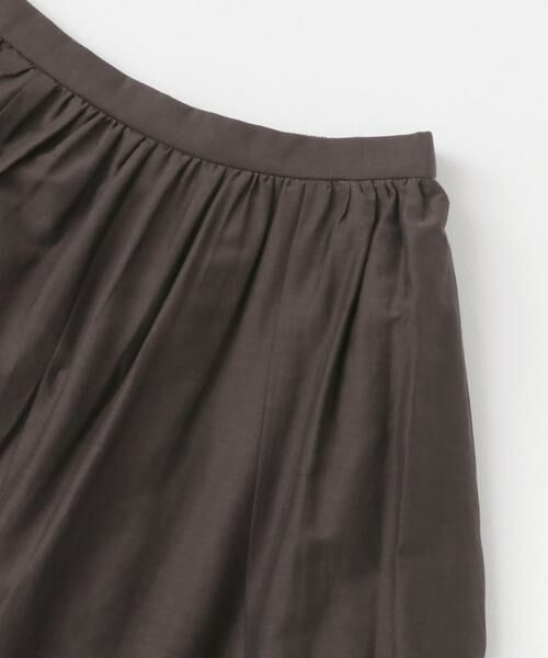 URBAN RESEARCH ROSSO / アーバンリサーチ ロッソ スカート | コットンシルクヘムデザインギャザースカート | 詳細18