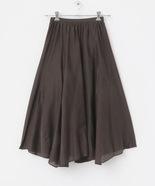 URBAN RESEARCH ROSSO / アーバンリサーチ ロッソ スカート | コットンシルクヘムデザインギャザースカート | 詳細17