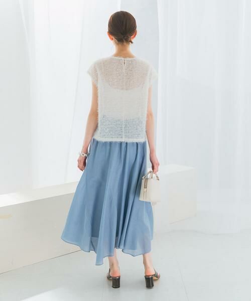 URBAN RESEARCH ROSSO / アーバンリサーチ ロッソ スカート | コットンシルクヘムデザインギャザースカート | 詳細22