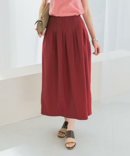 URBAN RESEARCH ROSSO / アーバンリサーチ ロッソ スカート | 撥水UVピンタックコクーンスカート | 詳細6