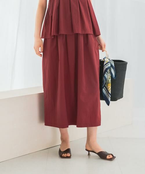 URBAN RESEARCH ROSSO / アーバンリサーチ ロッソ スカート | 撥水UVピンタックコクーンスカート | 詳細9