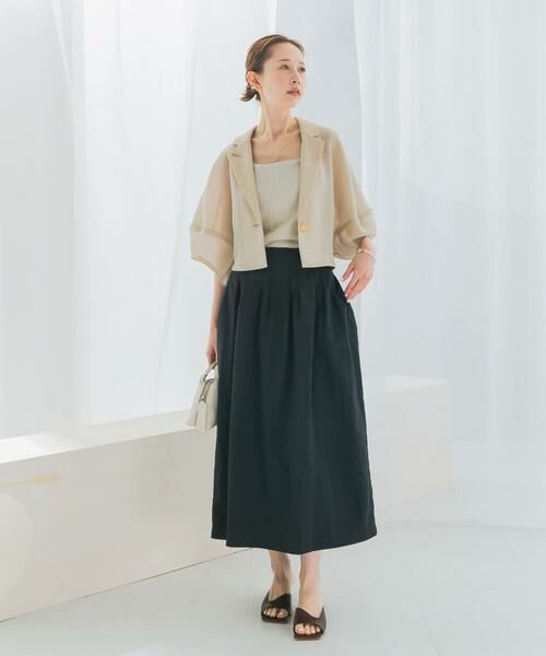 URBAN RESEARCH ROSSO / アーバンリサーチ ロッソ スカート | 撥水UVピンタックコクーンスカート | 詳細24