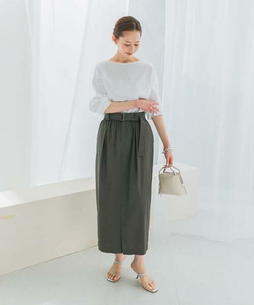 URBAN RESEARCH ROSSO / アーバンリサーチ ロッソ スカート | ベルト付スカート | 詳細13