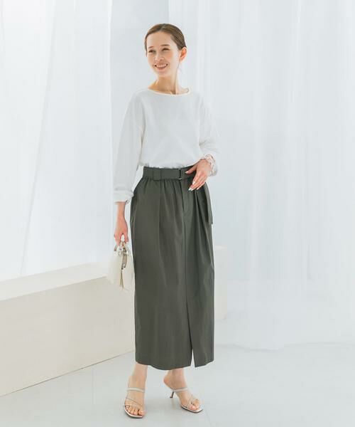 URBAN RESEARCH ROSSO / アーバンリサーチ ロッソ スカート | ベルト付スカート | 詳細14