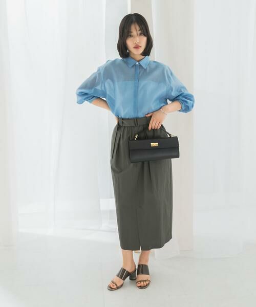 URBAN RESEARCH ROSSO / アーバンリサーチ ロッソ スカート | ベルト付スカート | 詳細16