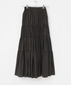 URBAN RESEARCH ROSSO / アーバンリサーチ ロッソ スカート | F by ROSSO　ナイロンティアードロングスカート