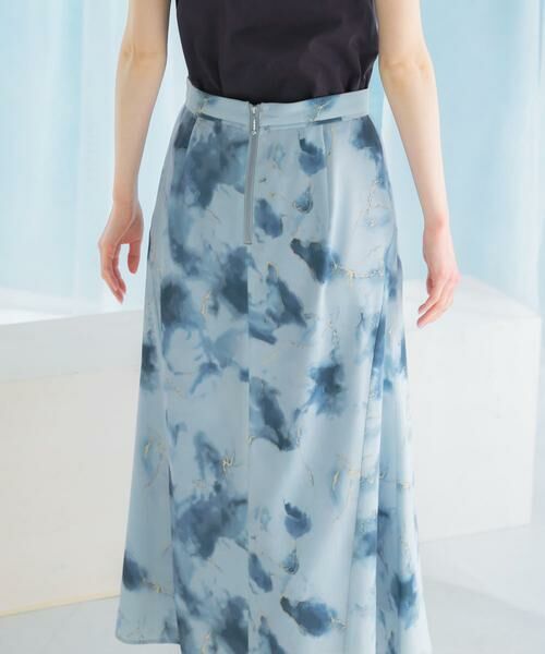 URBAN RESEARCH ROSSO / アーバンリサーチ ロッソ スカート | 前後2WAYマーブルプリントフレアスカート | 詳細10