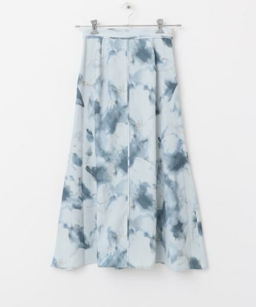URBAN RESEARCH ROSSO / アーバンリサーチ ロッソ スカート | 前後2WAYマーブルプリントフレアスカート | 詳細11