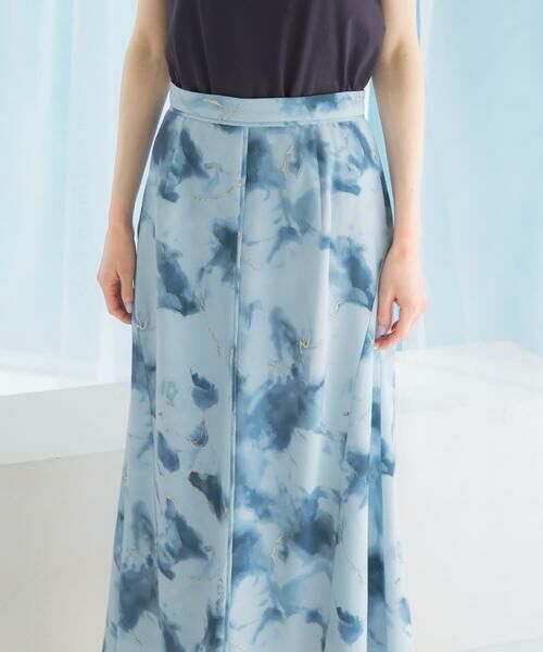 URBAN RESEARCH ROSSO / アーバンリサーチ ロッソ スカート | 前後2WAYマーブルプリントフレアスカート | 詳細8