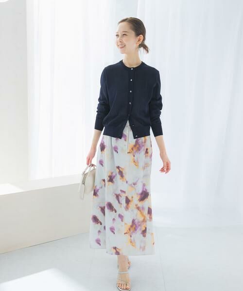 URBAN RESEARCH ROSSO / アーバンリサーチ ロッソ スカート | 前後2WAYマーブルプリントフレアスカート | 詳細14