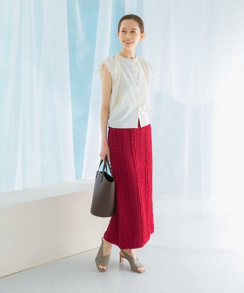 URBAN RESEARCH ROSSO / アーバンリサーチ ロッソ スカート | ジャガードイージーストレートスカート | 詳細2