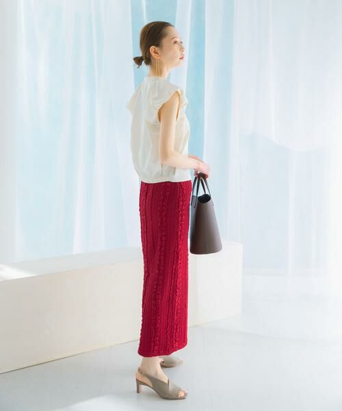 URBAN RESEARCH ROSSO / アーバンリサーチ ロッソ スカート | ジャガードイージーストレートスカート | 詳細3