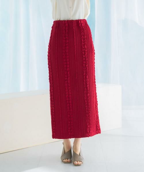 URBAN RESEARCH ROSSO / アーバンリサーチ ロッソ スカート | ジャガードイージーストレートスカート | 詳細4