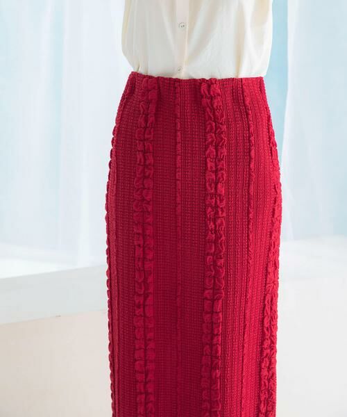 URBAN RESEARCH ROSSO / アーバンリサーチ ロッソ スカート | ジャガードイージーストレートスカート | 詳細7