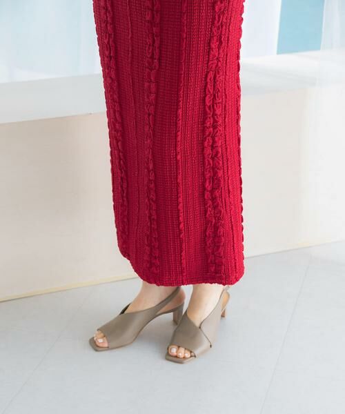 URBAN RESEARCH ROSSO / アーバンリサーチ ロッソ スカート | ジャガードイージーストレートスカート | 詳細8