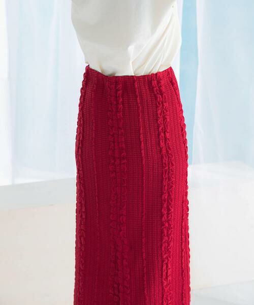 URBAN RESEARCH ROSSO / アーバンリサーチ ロッソ スカート | ジャガードイージーストレートスカート | 詳細9