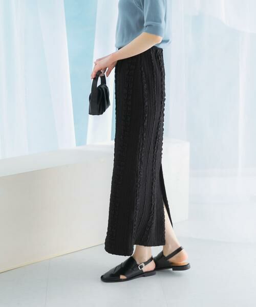 URBAN RESEARCH ROSSO / アーバンリサーチ ロッソ スカート | ジャガードイージーストレートスカート | 詳細19