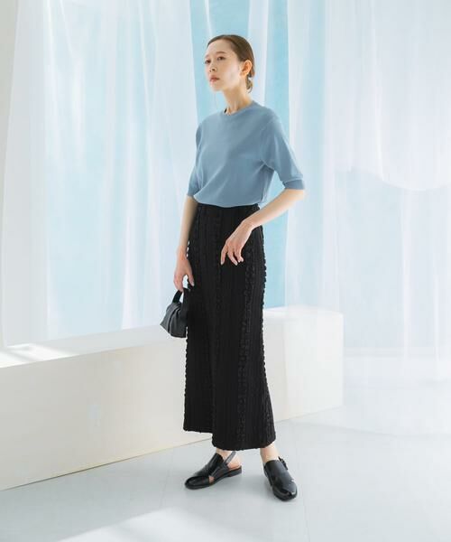 URBAN RESEARCH ROSSO / アーバンリサーチ ロッソ スカート | ジャガードイージーストレートスカート | 詳細20