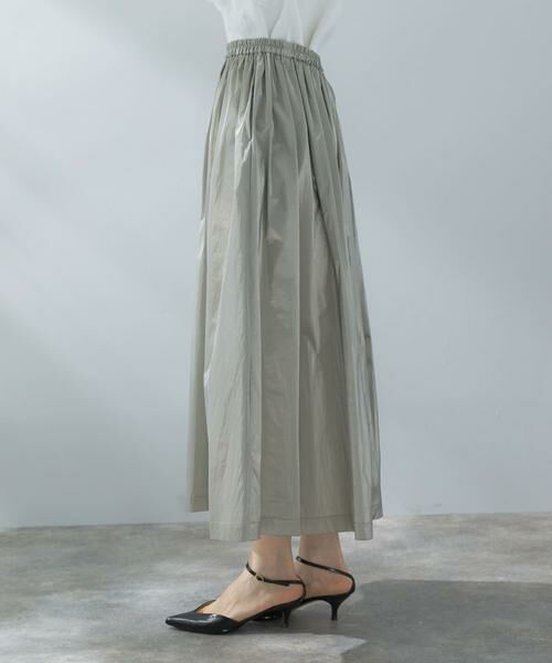 URBAN RESEARCH ROSSO / アーバンリサーチ ロッソ スカート | グロッシーギャザースカート | 詳細5