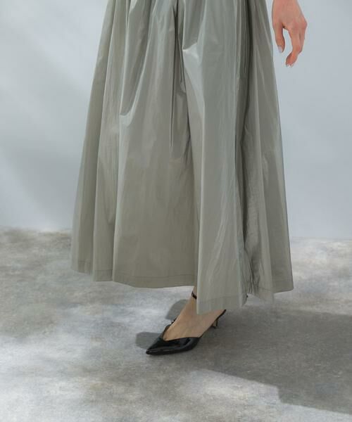 URBAN RESEARCH ROSSO / アーバンリサーチ ロッソ スカート | グロッシーギャザースカート | 詳細9